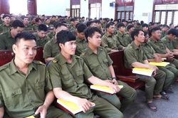 Bồi dưỡng nghiệp vụ cho lực lượng tham gia bảo vệ an ninh, trật tự ở cơ sở khu vực Vạn Ninh