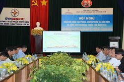 Hội nghị Tổng kết c&ocirc;ng t&aacute;c ph&ograve;ng, chống thi&ecirc;n tai năm 2025 v&agrave; triển khai nhiệm vụ trọng t&acirc;m năm 2026 tại c&ocirc;ng ty cổ phần Thủy điện Đa Nhim - H&agrave;m Thuận - Đa Mi