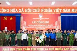 X&atilde; Cam L&acirc;m ra mắt m&ocirc; h&igrave;nh 'Đội Thanh ni&ecirc;n xung k&iacute;ch v&igrave; Nh&acirc;n d&acirc;n phục vụ'
