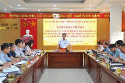 Khảo sát phục vụ phiên chất vấn của Thường trực HĐND tỉnh quý III năm 2026