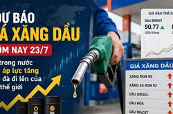 Dự báo giá xăng dầu hôm nay 23/7: Giá trong nước chịu áp lực tăng theo đà đi lên của dầu thế giới