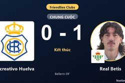 Bellerin gi&uacute;p Real Betis vượt qua Recreativo Huelva trong trận giao hữu