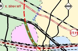 Quy hoạch hạ tầng xã Bình Sơn Ninh Bình: Tuyến đường 4km kết nối khu vực sông Sắt