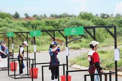 Lần đầu tiên Việt Nam tổ chức thi đấu bắn súng đĩa bay vào ban đêm