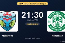 Nhận định Malisheva vs Hibernian: đội h&igrave;nh dự kiến