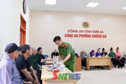 Thu nhận mẫu ADN cho thân nhân liệt sĩ chưa xác định được thông tin tại phường Chiềng An
