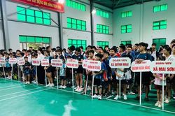 Khai mạc Giải Cầu lông các nhóm tuổi tỉnh Sơn La năm 2026