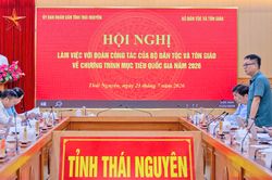 Bộ Dân tộc và Tôn giáo kiểm tra việc thực hiện Chương trình mục tiêu quốc gia tại Thái Nguyên