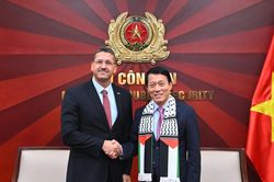 Củng cố hợp t&aacute;c an ninh, thực thi ph&aacute;p luật giữa Việt Nam v&agrave; Palestine