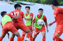 Đội tuyển Việt Nam tiếp tục hoàn thiện chiến thuật