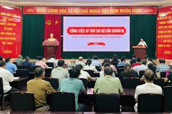 Đảng ủy phường Thục Phán hướng dẫn nâng cao chất lượng sinh hoạt chi bộ gắn với chuyển đổi số