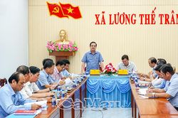 X&atilde; Lương Thế Tr&acirc;n kiến nghị mở rộng Quốc lộ 1 qua địa b&agrave;n