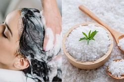 Th&ecirc;m một th&igrave;a muối v&agrave;o dầu gội: Lợi &iacute;ch bất ngờ ai cũng th&iacute;ch
