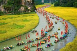Ninh Bình đón hơn 18,7 triệu lượt khách qua 7 tháng đầu năm 2026