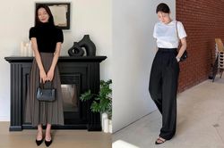 Đừng chỉ mặc &aacute;o thun với quần jeans: 4 c&aacute;ch phối chuẩn c&ocirc;ng sở gi&uacute;p trẻ ra v&agrave;i tuổi