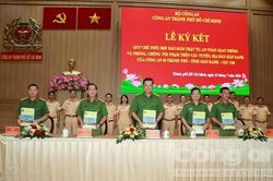 C&ocirc;ng an TPHCM v&agrave; c&aacute;c tỉnh, th&agrave;nh gi&aacute;p ranh: Tăng cường li&ecirc;n kết v&ugrave;ng trong đảm bảo an ninh trật tự, an to&agrave;n giao th&ocirc;ng
