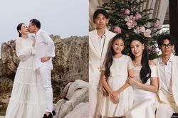 Kỉ niệm 19 năm ng&agrave;y cưới, H&agrave; Kiều Anh nhắn gửi: 'H&ocirc;n nh&acirc;n kh&ocirc;ng phải l&agrave; t&igrave;m một người ho&agrave;n hảo'