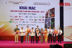 Khai mạc Tuần phim kỷ niệm 79 năm Ngày Thương binh - Liệt sĩ tại Hà Tĩnh