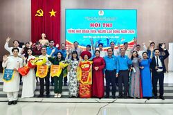 An Giang: Rộn ràng hội thi văn nghệ, thể thao công đoàn phường Rạch Giá
