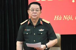 Đại tướng Nguyễn Trọng Nghĩa chủ tr&igrave; phi&ecirc;n họp Ủy ban Kiểm tra Qu&acirc;n ủy Trung ương