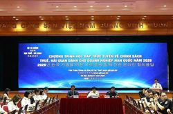 Hỏi-đáp trực tuyến về chính sách thuế, hải quan dành cho doanh nghiệp Hàn Quốc năm 2026
