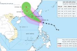 Đ&ecirc;m nay, b&atilde;o Noul sẽ v&agrave;o Biển Đ&ocirc;ng