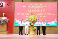 Bổ nhiệm, biệt ph&aacute;i một Ph&oacute; Gi&aacute;m đốc C&ocirc;ng an th&agrave;nh phố Đồng Nai