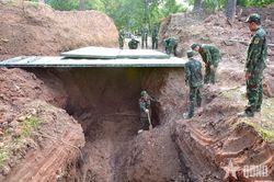Công viên Lê Thị Riêng: Phát hiện thêm 4 bộ hài cốt liệt sĩ tại vị trí đào tìm mới
