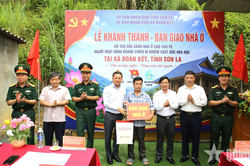 Khánh thành, bàn giao nhà ở cho các gia đình chính sách tại Sơn La