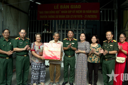 Sư đoàn 330 tổ chức chuỗi hoạt động tri ân tại Vĩnh Long