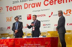 U.23 Việt Nam cùng bảng với Uzbekistan, Philippines và Kuwait tại ASIAD 2026