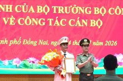 C&ocirc;ng an TP Đồng Nai c&oacute; t&acirc;n Ph&oacute; Gi&aacute;m đốc