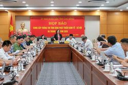 Cao Bằng họp b&aacute;o th&ocirc;ng tin t&igrave;nh h&igrave;nh ph&aacute;t triển kinh tế - x&atilde; hội