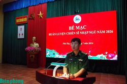 Trung tâm Huấn luyện Bộ đội Biên phòng bế mạc huấn luyện chiến sĩ nhập ngũ năm 2026