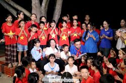 Sinh hoạt h&egrave; 'giữ lửa' d&acirc;n ca v&iacute;, giặm cho thiếu nhi tr&ecirc;n qu&ecirc; hương B&aacute;c