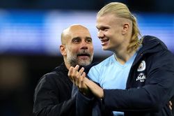 Haaland hội ngộ ông thầy Pep Guardiola tại Italia
