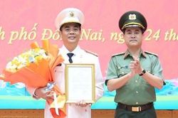 Đại t&aacute; Trần Trọng Thủy giữ chức Ph&oacute; Gi&aacute;m đốc C&ocirc;ng an TP Đồng Nai