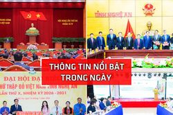 Nghệ An: Thông tin nổi bật ngày 24/7