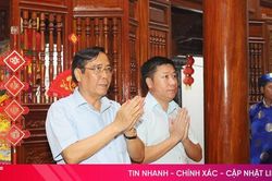 Trang trọng lễ giỗ lần thứ 849 Th&aacute;i &uacute;y T&ocirc; Hiến Th&agrave;nh