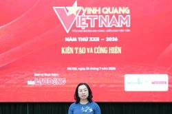 'Vinh quang Việt Nam 2026': Tuyên dương 13 tấm gương điển hình tiên tiến