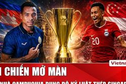 Nhận định Campuchia vs Singapore: Chủ nhà quyết tâm đè bẹp đối thủ ngay trận mở màn