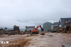 Khẩn trương khắc phục hậu quả thi&ecirc;n tai tr&ecirc;n 2 tuyến quốc lộ qua Lai Ch&acirc;u