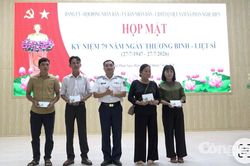 Hải đo&agrave;n 42 tổ chức c&aacute;c hoạt động 'Đền ơn đ&aacute;p nghĩa'