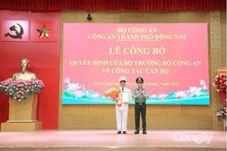 TP Đồng Nai có tân Phó Giám đốc Công an