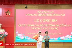 TP Đồng Nai c&oacute; t&acirc;n Ph&oacute; Gi&aacute;m đốc C&ocirc;ng an