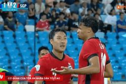 Campuchia – Singapore (1 – 2): Bản lĩnh 'sư tử', phút cuối nghiệt ngã với chủ nhà Campuchia