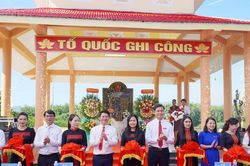 Khánh thành Bia ghi danh liệt sĩ xã Phước Trà