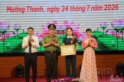 Ng&agrave;y hội To&agrave;n d&acirc;n bảo vệ an ninh Tổ quốc phường Mường Thanh