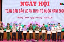 Sôi nổi Ngày hội Toàn dân bảo vệ an ninh Tổ quốc
