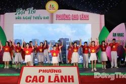 Phường Cao L&atilde;nh: Nhiều tiết mục đặc sắc tại Hội thi Văn nghệ thiếu nhi